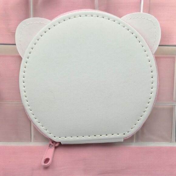 Hello Kitty Nail Care Kit White Cartoon Cat PU Leather 8 Piece Manicure Set - Picture 4 of 9